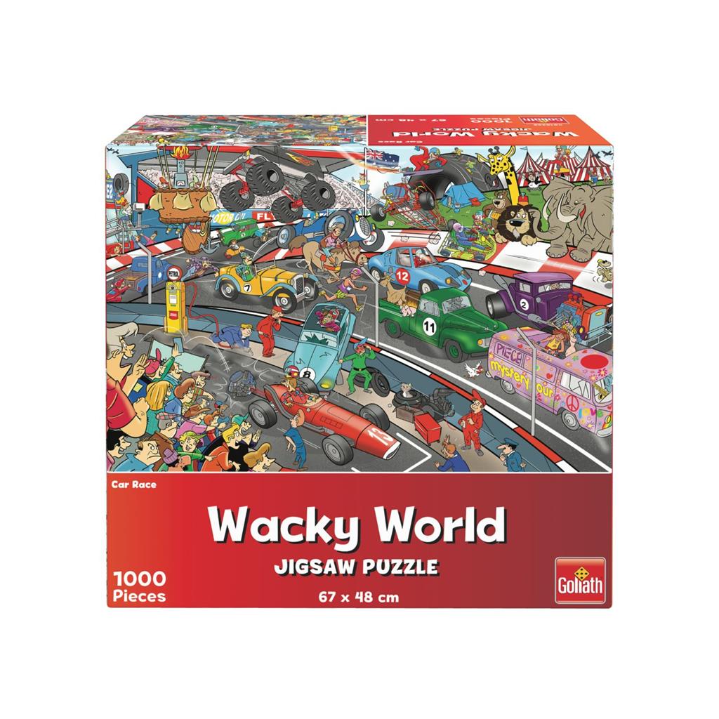 Goliath Puzzel Wacky Car Race 1000st Puzzels Speelgoed kopen