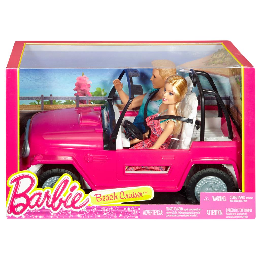 Mattel Barbie Beach Cruiser Barbie + Ken Poppen Speelgoed online kopen